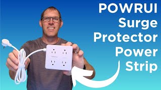 POWRUI Surge Protector Power Strip [upl. by Shira]