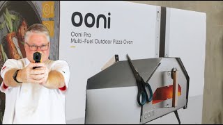 Now Youre Cooking Pizza With Fire Ooni Pro Wood Fired Pizza Oven Unboxing and One Month Later [upl. by Dripps798]