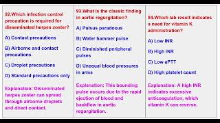 75 NURSING OFFICER EXAM PREPARATION STAFF NURSE EXAM PREPARATION NURSING COMPETITVE EXAM PREPARATION [upl. by Natividad]