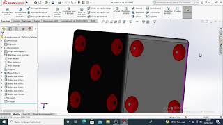 Dice how to make dice in solidworks  dé comment faire un dé sur solidworks tutoriel dice game [upl. by Leeann]