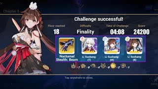 Honkai impact 3 Li Sushang Elysian realm 70 Finality Full run [upl. by Isyed311]