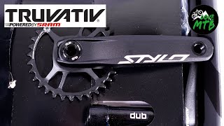 BUDGET SRAM Cranks STYLO Descendant Truvativ  Review and Comparison with Eagle GX NX SX [upl. by Yanat]