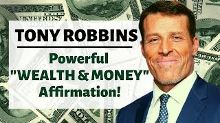 Tony Robbins SECRET Powerful Wealth amp Money Incantations [upl. by Medovich537]