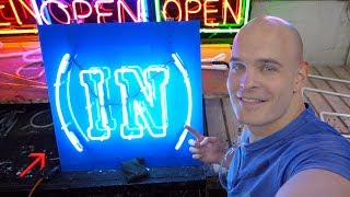 How to make a Neon Sign  Please dont cut this open [upl. by Aielam911]