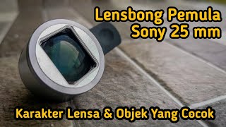 Lensbong Sony 25mm  Lensa Macro HP Cocok Bagi Pemula [upl. by Irakuy]