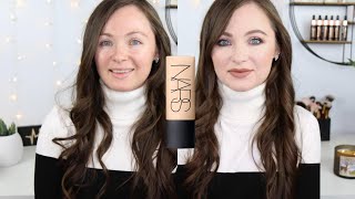 NARS SOFT MATTE FOUNDATION Review amp Swatches Mont Blanc [upl. by Suoirred]