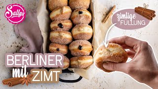 Berliner mit weihnachtlicher Füllung  Krapfen  Sallys Welt [upl. by Blount]