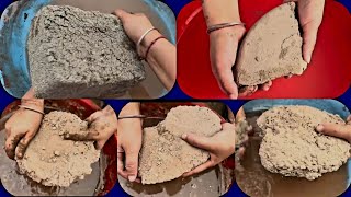 Muddy asmr🤩gritty chocklaty muddipping in 💦crumbling on floor black dirt⚫️ cementedit2024 [upl. by Adieren328]