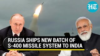 ModiPutin Bonhomie Russia sends third squadron of S400 missile system to India  Report [upl. by Tove]