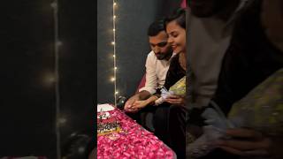 Maine Aasman per likh diya 💓1 anniversary surprise 🫢 🐼🧿 song jubinnautiyal music [upl. by Oetomit]