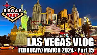 Las Vegas Vlog  Begas Vaby FebruaryMarch 2024 Part 15 [upl. by Nylia]