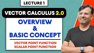 Vector Calculus 2O  Overview amp its Basic Concept by GP Sir [upl. by Nilsoj]