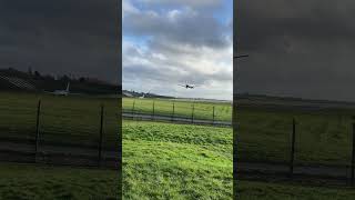 ryanair 737800 landing at birminghamairport [upl. by Airitak]