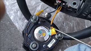 How to Remove and install a Kia Steering Wheel Air Bag [upl. by Dionysus]