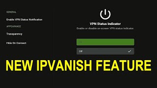 🎈 New IPVanish VPN Status Indicator for Firestick  Android TV  VPNSafetyDot Alternative [upl. by Alenson]