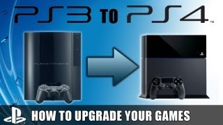 PlayStation 4 Upgrade Programme How To Upgrade PS3 Games to PS4 Games [upl. by Aydidey]