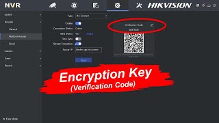 Hikvision Stream Encryption  Encryption Key [upl. by Okorih]