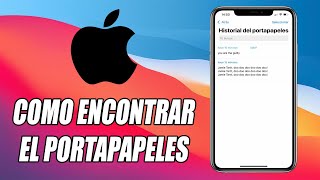 Cómo encontrar el portapapeles en iPhone [upl. by Terrel]