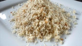 How to Make Italian Style Breadcrumbs [upl. by Llehcim272]