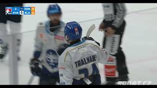 Eduards Tralmaks Goal vs HC Kometa Brno 01112024  Tipsport Extraliga [upl. by Carhart]