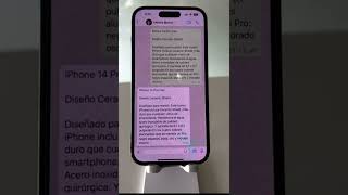 ¡Descubre cómo WhatsApp puede leer tus mensajes en voz alta 🤩🙌🏼 shorts apple iphone whatsapp [upl. by Noellyn]