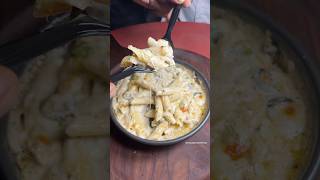 Cheese White Sauce Pasta Only ₹249 😻😵 streetfood viralshort shorts trending youtubeshorts [upl. by Rainer]