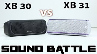 Sony SRS XB31 vs XB30 Sound Battle The real sound comparison [upl. by Suez]