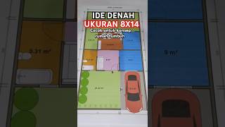 Ide denah rumah ukuran 8x14 dengan konsep rumah tumbuh denahrumah8x14 denahrumah [upl. by Brena848]