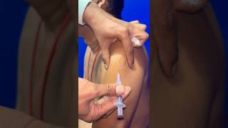 Titanus intramuscular injection 💉😱doctor trendingshorts viralshorts [upl. by Rennug]