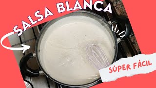 SALSA BLANCA  BECHAMEL [upl. by Aihceyt]