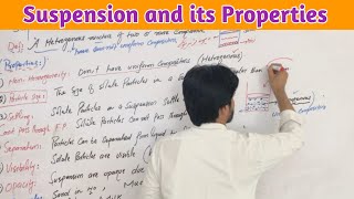 Suspension Properties of Suspension MT CHEMISTRY [upl. by Damara372]