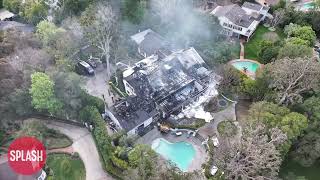 Model Cara Delevingnes Los Angeles Home Destroyed By Fire  15 Mar 2024 [upl. by Refotsirk843]