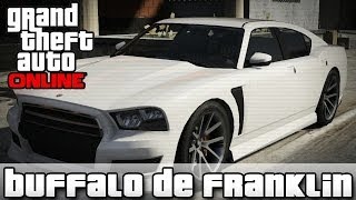 GTA V Online  Buffalo de Franklin conseguirlo online y Ganadores coche alien  Coches Raros [upl. by Anhpad]