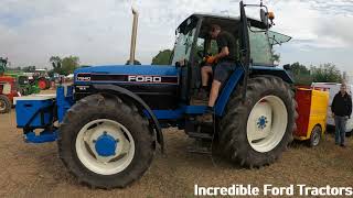 1993 Ford 7840 Powerstar SLE 4WD 66 Litre 6Cyl Diesel Tractor 100 HP DynaTest [upl. by Asena]