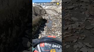 Road hi bawasir hai😂 kaza spiti offroad mountains nature view youtubeshorts shortsfeed [upl. by Nahtanaj681]