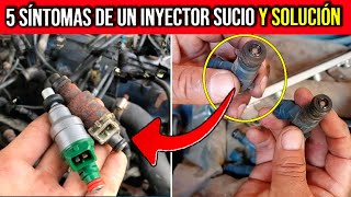 ¿INYECTORES SUCIOS Así sabes si tu inyector esta tapado [upl. by Steinman601]