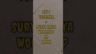 Classical Isha Hatha yoga in Bihar Day  VidehSadhguru [upl. by Dnomyar]