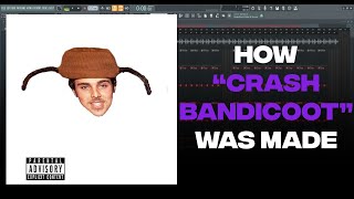 100 ACCURATE How quotCrash Bandicootquot by BLP KOSHER was Made on FL Studio 21 [upl. by Daphie]