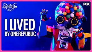 Gumball Performs quotI Livedquot by OneRepublic  Season 11  The Masked Singer [upl. by Rednael]