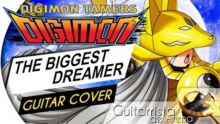 Digimon Tamers  The Biggest Dreamer OPENING Guitar Cover by Guitarrista de Atena [upl. by Lucky]