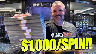 1000Spins in Las Vegas My GREATEST Las Vegas Gambling Experience Ever [upl. by Kimble]