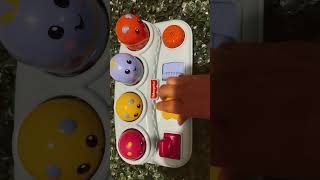 🏳️‍🌈🏳️‍🌈Satisfying Fisher price pop up toys 🏳️‍🌈🏳️‍🌈trending toys asmertoys asmr [upl. by Odrareg259]