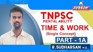 Aptitude  Time amp Work  Part  1A  Sudharsan  Suresh IAS Academy [upl. by Laddie88]