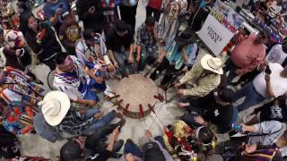 Stoney Park Sings a Tricky Song  Manito Ahbee Powwow 2016 [upl. by Liam640]