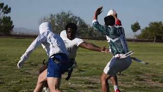 La Raza vs Cah SemiFinal Flag Football Game Fall 2024 [upl. by Nnaeirelav]