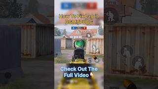 Lag Fix in BGMIPUBG shorts bgmi pubgmobile [upl. by Adan768]