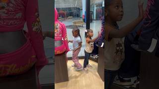 Aliyah loves mannequins 😂 labkidz viralshorts [upl. by Manwell450]