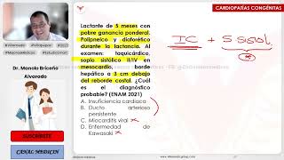 PREGUNTAS ENAM DE CARDIOPATÍAS CONGÉNITAS  CARDIOLOGÍA  VILLAMEDIC [upl. by Justinn864]