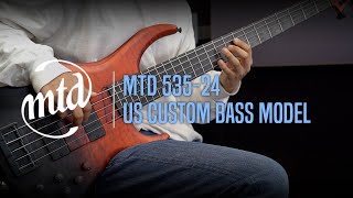 MTD 53524 US Custom Bass Model Demo  ‘Motivated Soul’ by Bassist 송하영 Hayoung Song [upl. by Nwadal272]