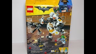 LEGO BATMAN MOVIE Egghead Mech Food Fight Set 70920 Review [upl. by Aikas]